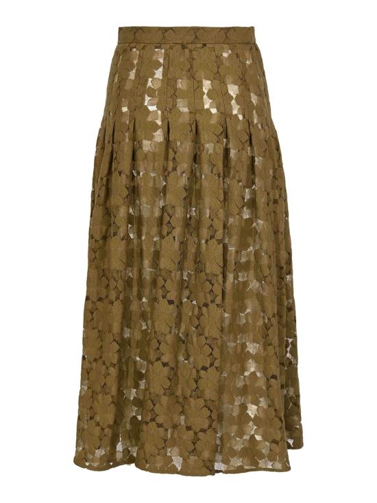 26SS 막스마라 스튜디오 미디 스커트 26167710116E15 Green - MAX MARA STUDIO