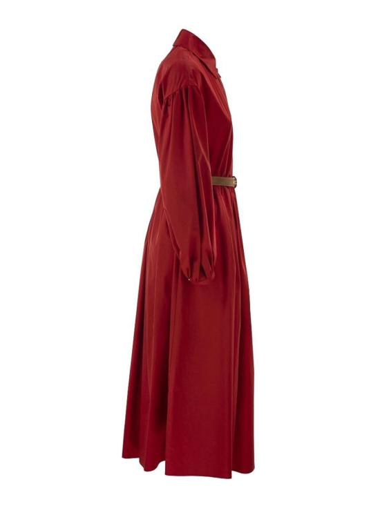 26SS 막스마라 스튜디오 미디 원피스 26162210216E15 Red - MAX MARA STUDIO