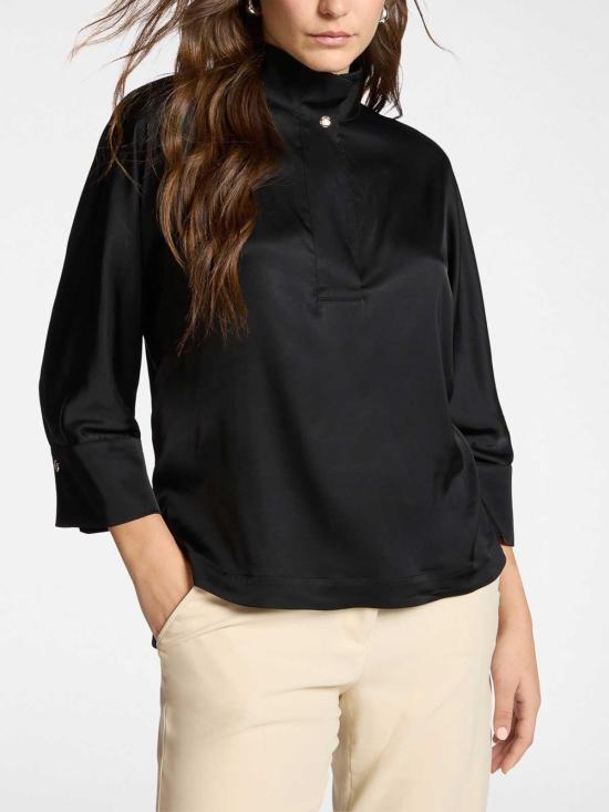 26SS 엘레나미로 블라우스 2153Z000038N033 Black - ELENA MIRÒ