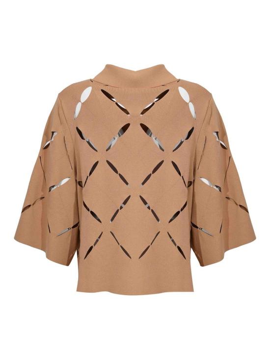 26SS 리비아나 콘티 가디건 F6SA90U720 Brown - LIVIANA CONTI