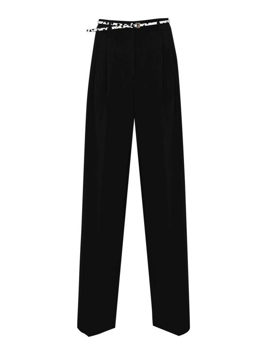 26SS 막스마라 스튜디오 스트레이트 팬츠 26161310156E15 Black