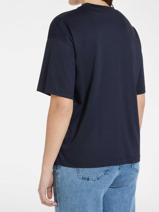 26SS 엘레나미로 반팔 티셔츠 G065Z000583N034 Blue - ELENA MIRÒ