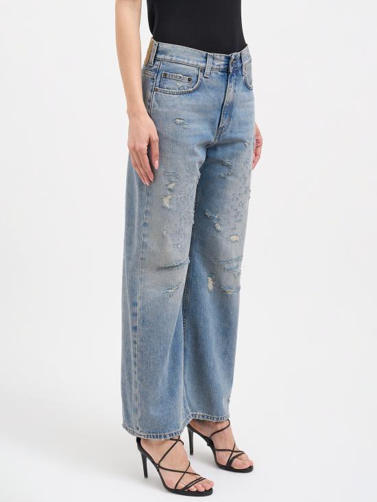 26SS 하이쿠레 데님 팬츠 NHEW03368DF203L0931 Light blue - HAIKURE