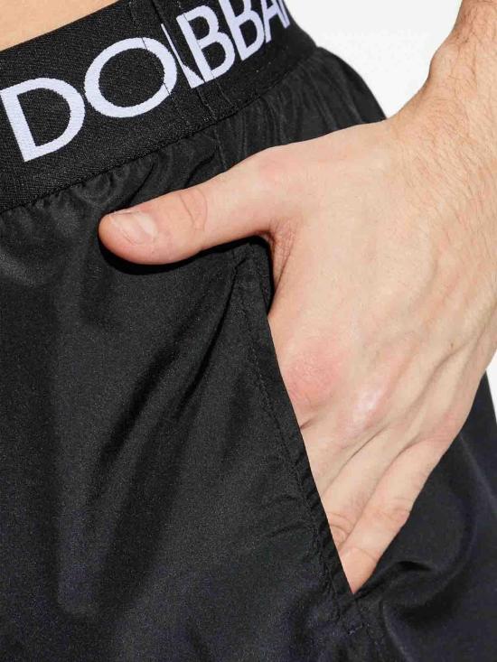 26SS 돌체앤가바나 스윔팬츠 M4B44TON0DKN0000 Black - DOLCE & GABBANA