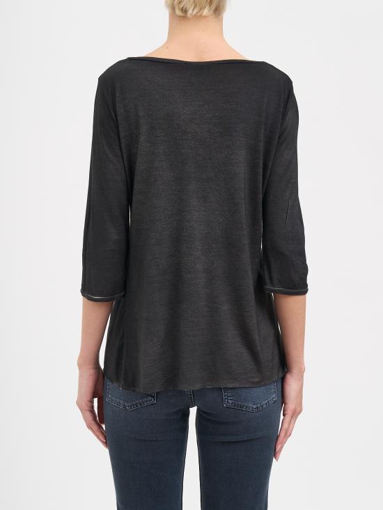 26SS 아방도이 스웨터 N223WD2755JMDVHV00023 Black - AVANT TOI