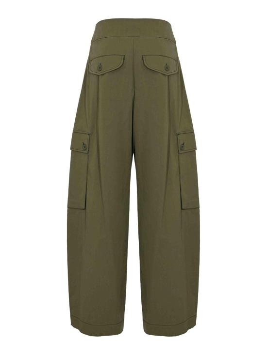 26SS 위켄드막스마라 스트레이트 팬츠 26151311016E15 Dark Green - WEEKEND MAX MARA