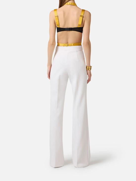 26SS 엘리자베타프랜치 스트레이트 팬츠 PA17161E2360 Cream - ELISABETTA FRANCHI