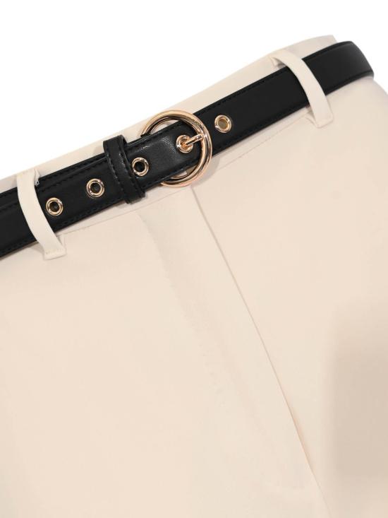 26SS 막스마라 스튜디오 스트레이트 팬츠 261613102560006E15 Beige - MAX MARA STUDIO