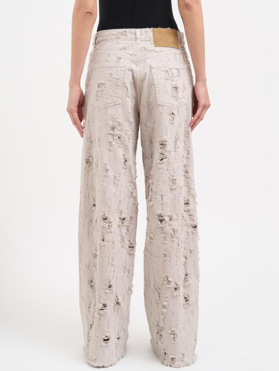 26SS 하이쿠레 데님 팬츠 NHEW03296GF180PXDT0569 White - HAIKURE