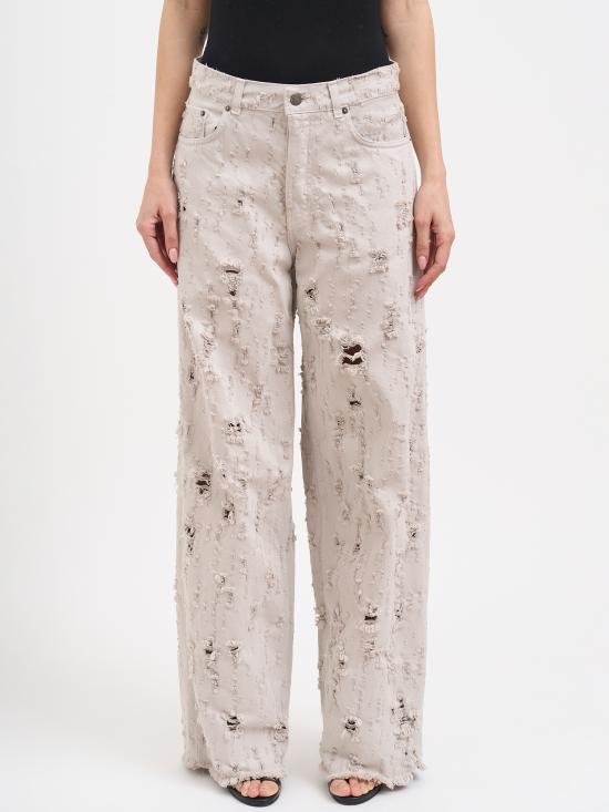 26SS 하이쿠레 데님 팬츠 NHEW03296GF180PXDT0569 White