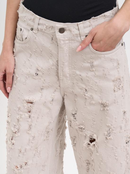 26SS 하이쿠레 데님 팬츠 NHEW03296GF180PXDT0569 White - HAIKURE