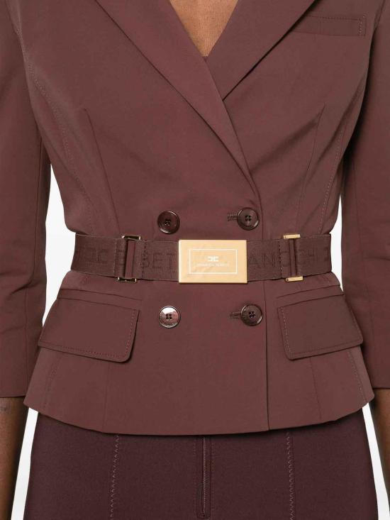 26SS 엘리자베타프랜치 자켓 GI22461E2644 Brown - ELISABETTA FRANCHI