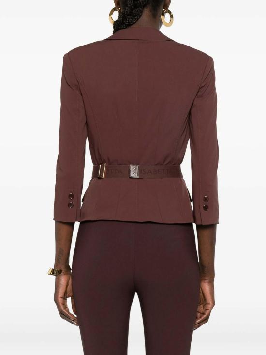 26SS 엘리자베타프랜치 자켓 GI22461E2644 Brown - ELISABETTA FRANCHI