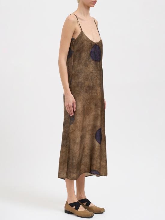 26SS 우마 왕 롱 원피스 NUW5082UW063 Beige - UMA WANG