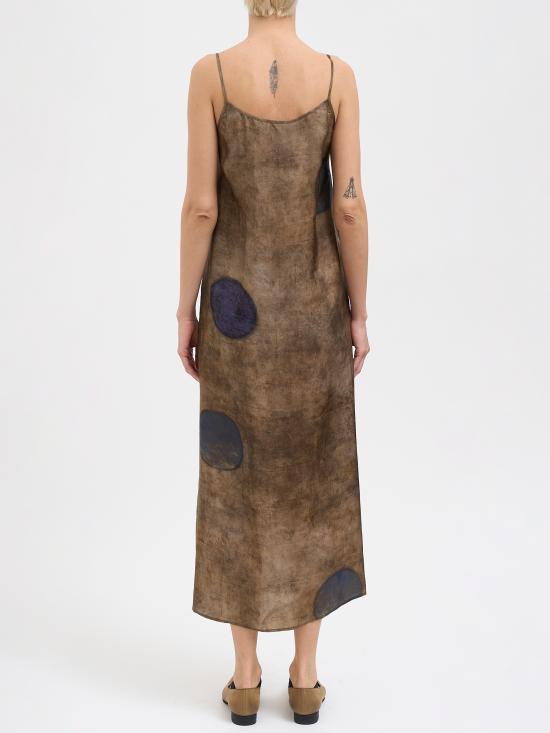 26SS 우마 왕 롱 원피스 NUW5082UW063 Beige - UMA WANG