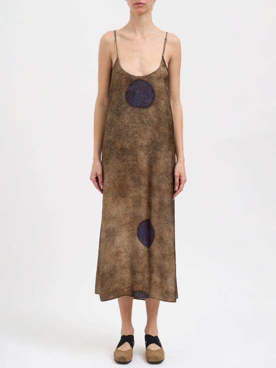 26SS 우마 왕 롱 원피스 NUW5082UW063 Beige