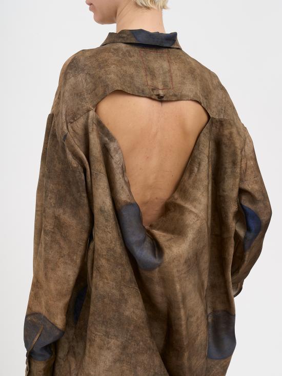 26SS 우마 왕 셔츠 NUW1004UW063 Beige - UMA WANG