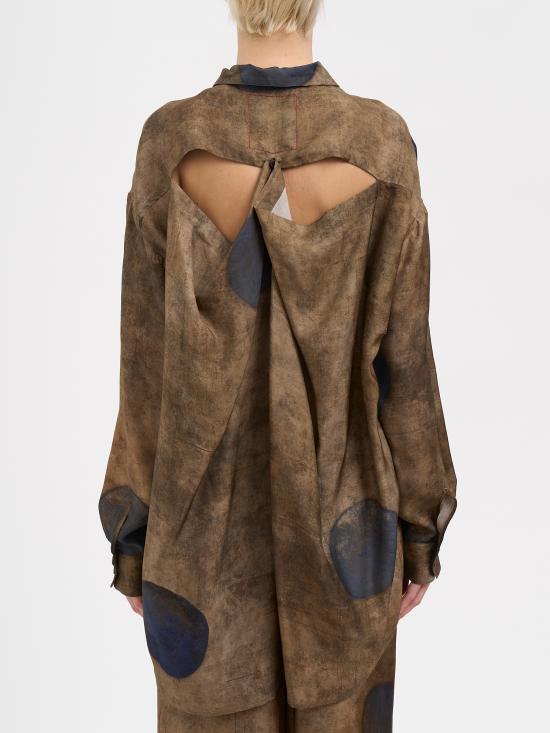 26SS 우마 왕 셔츠 NUW1004UW063 Beige - UMA WANG