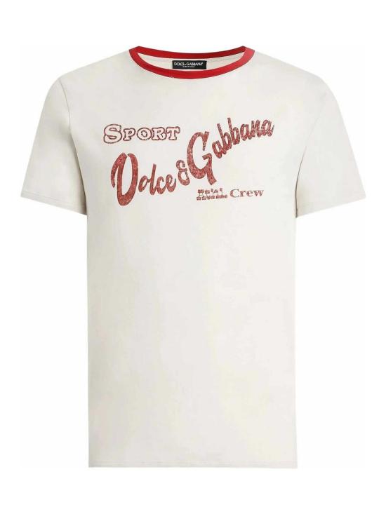 26SS 돌체앤가바나 반팔 티셔츠 G8TI9TG7POXM0299 White