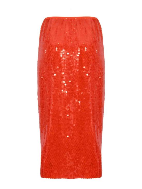 26SS 파트리지아페페 미디 스커트 8G0506A724R885 Orange - PATRIZIA PEPE