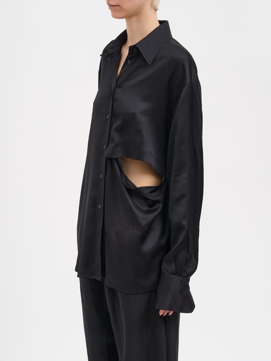 26SS 안드레아 야코브 셔츠 N26WCAM01VISCOSE09 Black - ANDREA YA'AQOV