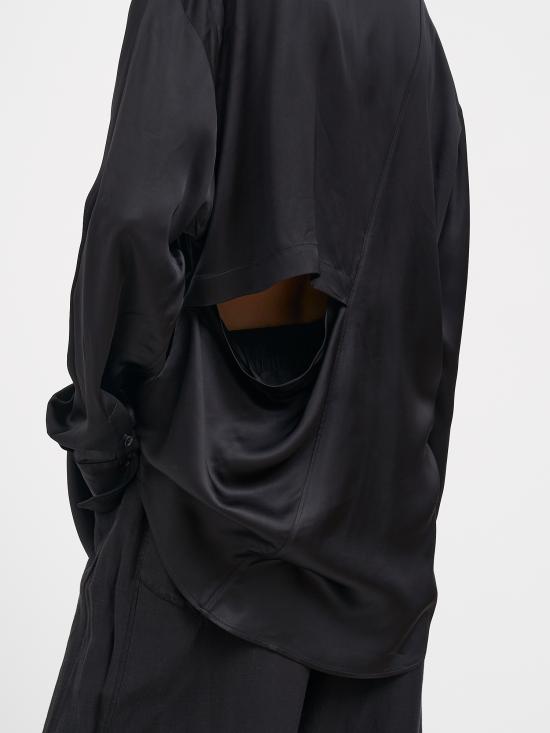 26SS 안드레아 야코브 셔츠 N26WCAM01VISCOSE09 Black - ANDREA YA'AQOV