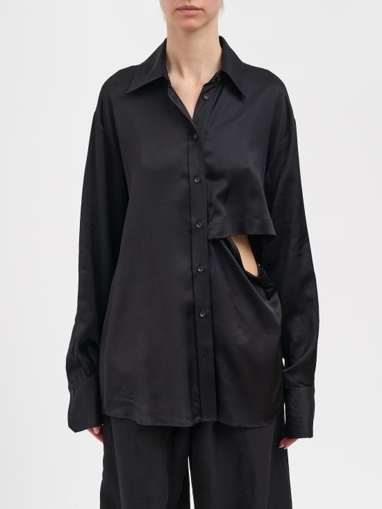 26SS 안드레아 야코브 셔츠 N26WCAM01VISCOSE09 Black