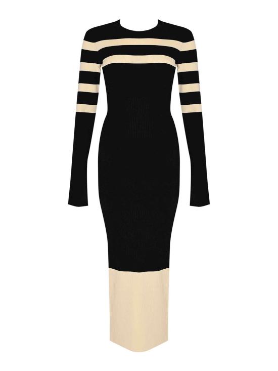 26SS 파트리지아페페 미디 원피스 8A1666K323J4S8 Multicolour