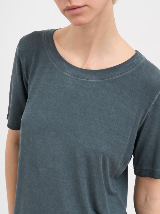 26SS 우마 왕 반팔 티셔츠 NUW1032UW380 Blue - UMA WANG