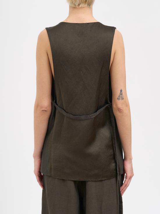 26SS 안드레아 야코브 베스트 N26WSFT76VISCOSECOTTON01 Brown - ANDREA YA'AQOV