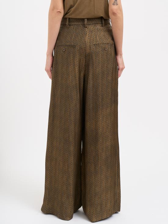 26SS 우마 왕 팔라초 팬츠 NUW3016UW243 Brown - UMA WANG