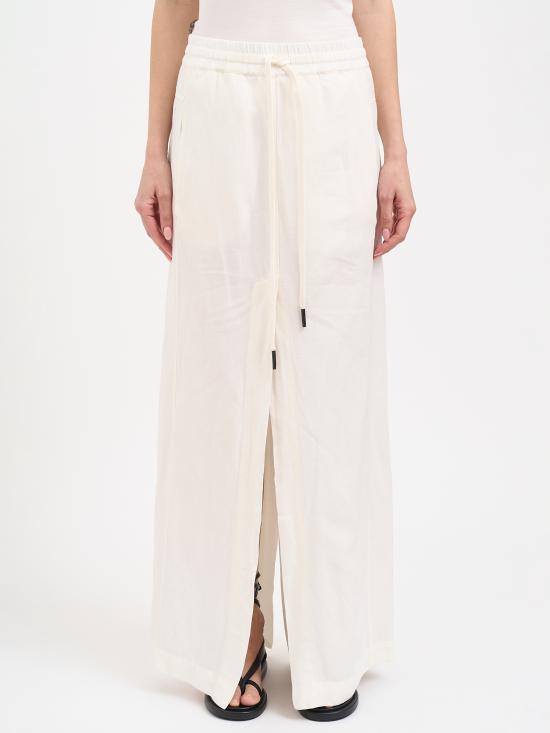 26SS 안드레아 야코브 롱 스커트 N26WSFT77VISCOSECOTTON10 White
