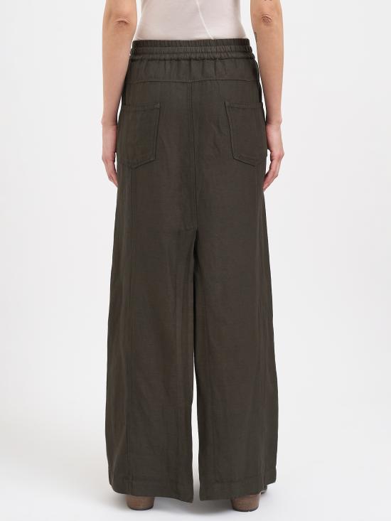 26SS 안드레아 야코브 롱 스커트 N26WSFT77VISCOSECOTTON01 Brown - ANDREA YA'AQOV