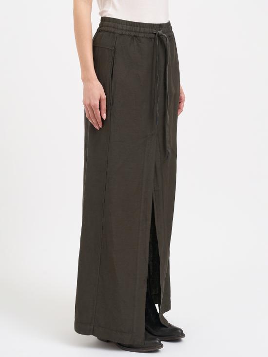 26SS 안드레아 야코브 롱 스커트 N26WSFT77VISCOSECOTTON01 Brown - ANDREA YA'AQOV