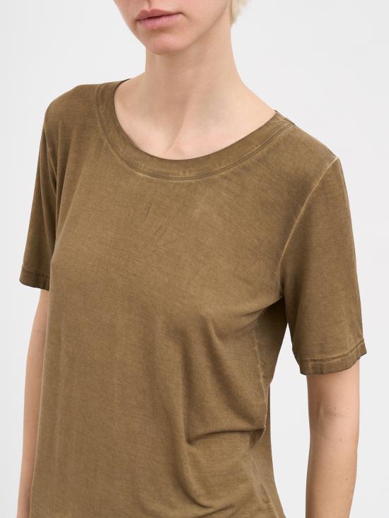 26SS 우마 왕 반팔 티셔츠 NUW1032UW200 Beige - UMA WANG