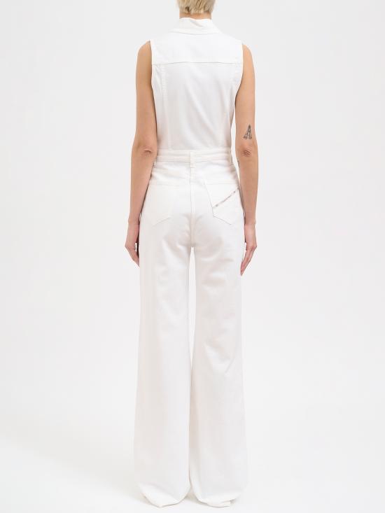 26SS 엘리자베타프랜치 점프수트 NTJ45N61E2360 White - ELISABETTA FRANCHI