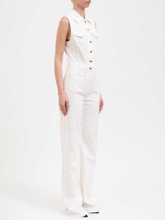 26SS 엘리자베타프랜치 점프수트 NTJ45N61E2360 White - ELISABETTA FRANCHI