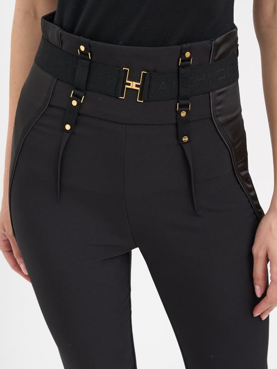 26SS 엘리자베타프랜치 스트레이트 팬츠 NPA18062E2110 Black - ELISABETTA FRANCHI