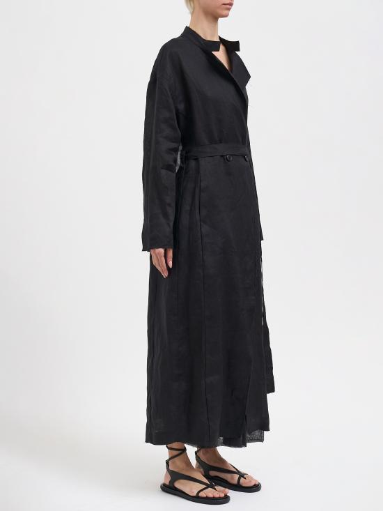 26SS 이자벨베네나토 트렌치 코트 NDW21S26BLACK Black - ISABEL BENENATO