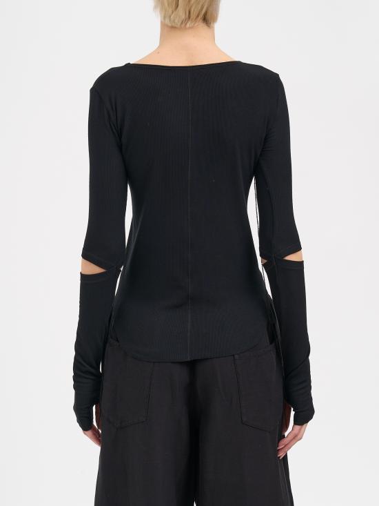 26SS 안드레아 야코브 스웨터 N26WTIB44MODAL09 Black - ANDREA YA'AQOV