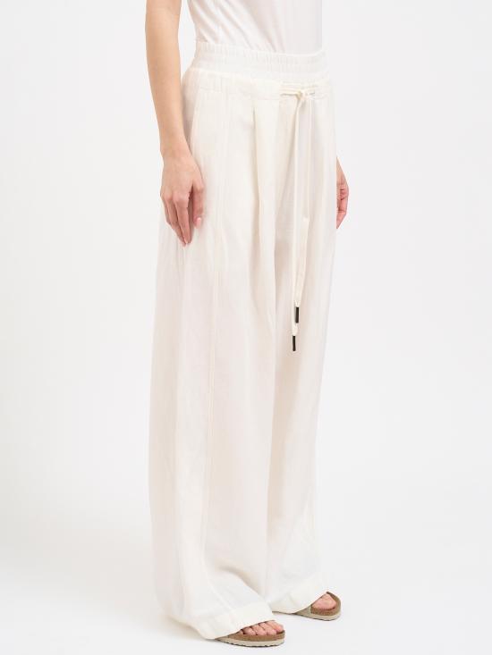 26SS 안드레아 야코브 트레이닝/조거 팬츠 N26WSFT75COTTONLINEN10 White - ANDREA YA'AQOV