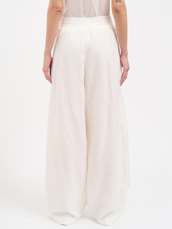 26SS 안드레아 야코브 트레이닝/조거 팬츠 N26WSFT75COTTONLINEN10 White - ANDREA YA'AQOV