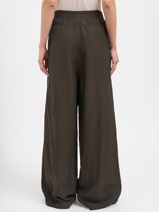 26SS 안드레아 야코브 트레이닝/조거 팬츠 N26WSFT75COTTONLINEN01 Brown - ANDREA YA'AQOV