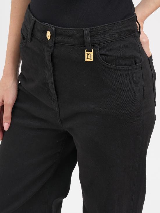 26SS 엘리자베타프랜치 데님 팬츠 NPJ23N61E2110 Black - ELISABETTA FRANCHI