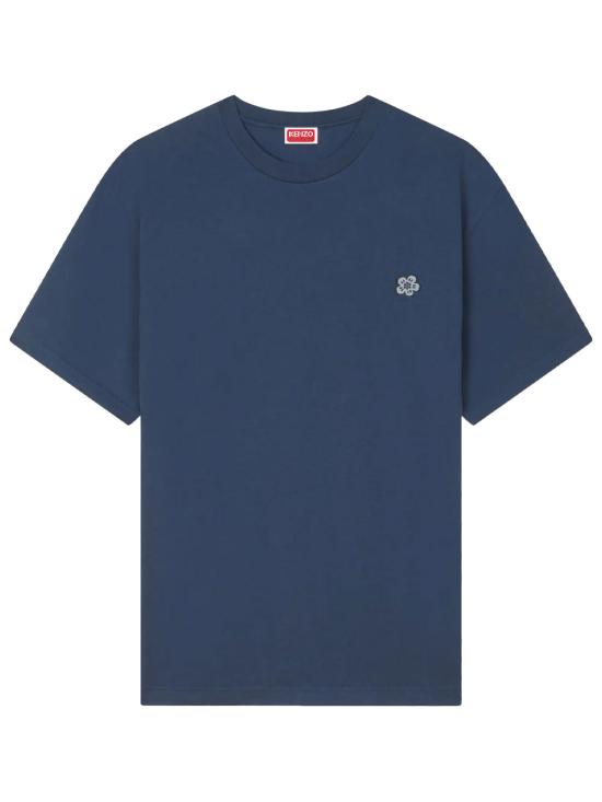 26SS 겐조 반팔 티셔츠 FE65TS4744SG 76 NAVY BLUE
