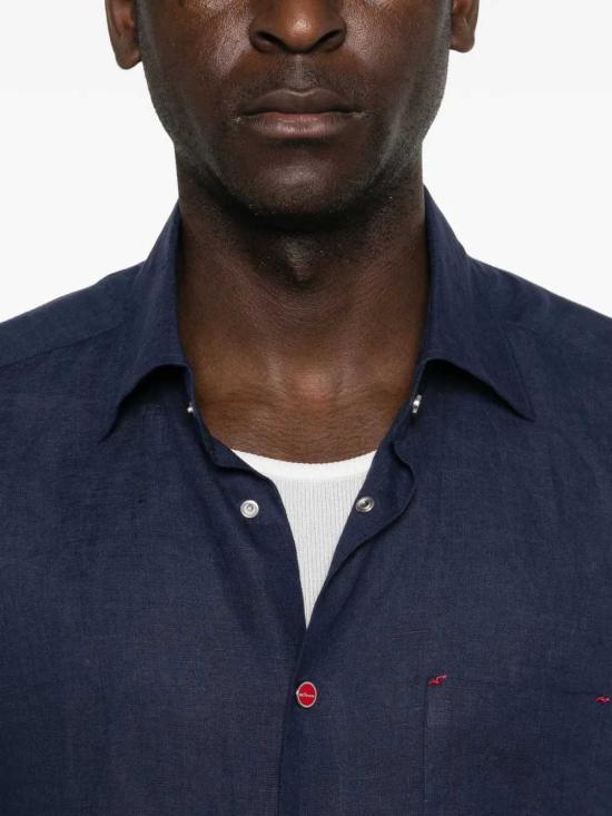 26SS 키톤 긴팔 셔츠 UMCNERHH0970113000 BLU - KITON