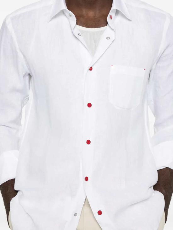 26SS 키톤 긴팔 셔츠 UMCNERHH0970101001 BIANCO - KITON