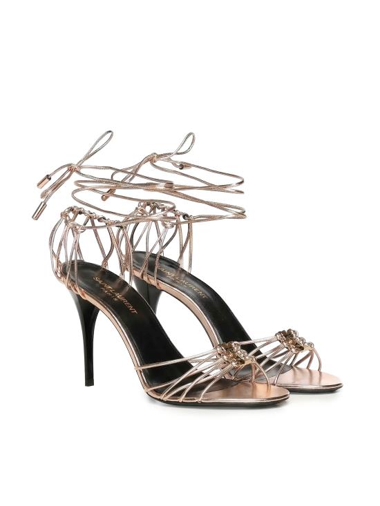 26SS 생로랑 샌들 785706 0NL005912 NUDE - SAINT LAURENT