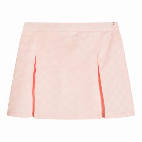  [키즈] 구찌 스커트 GG 스탬프 코튼 키즈  베이비 핑크