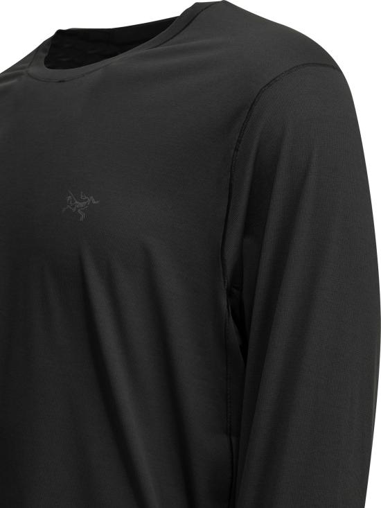 26SS 아크테릭스 코맥 로고 허니콤 크루넥 티셔츠 X000010291CORMAC CREW LSBLACK - ARC`TERYX